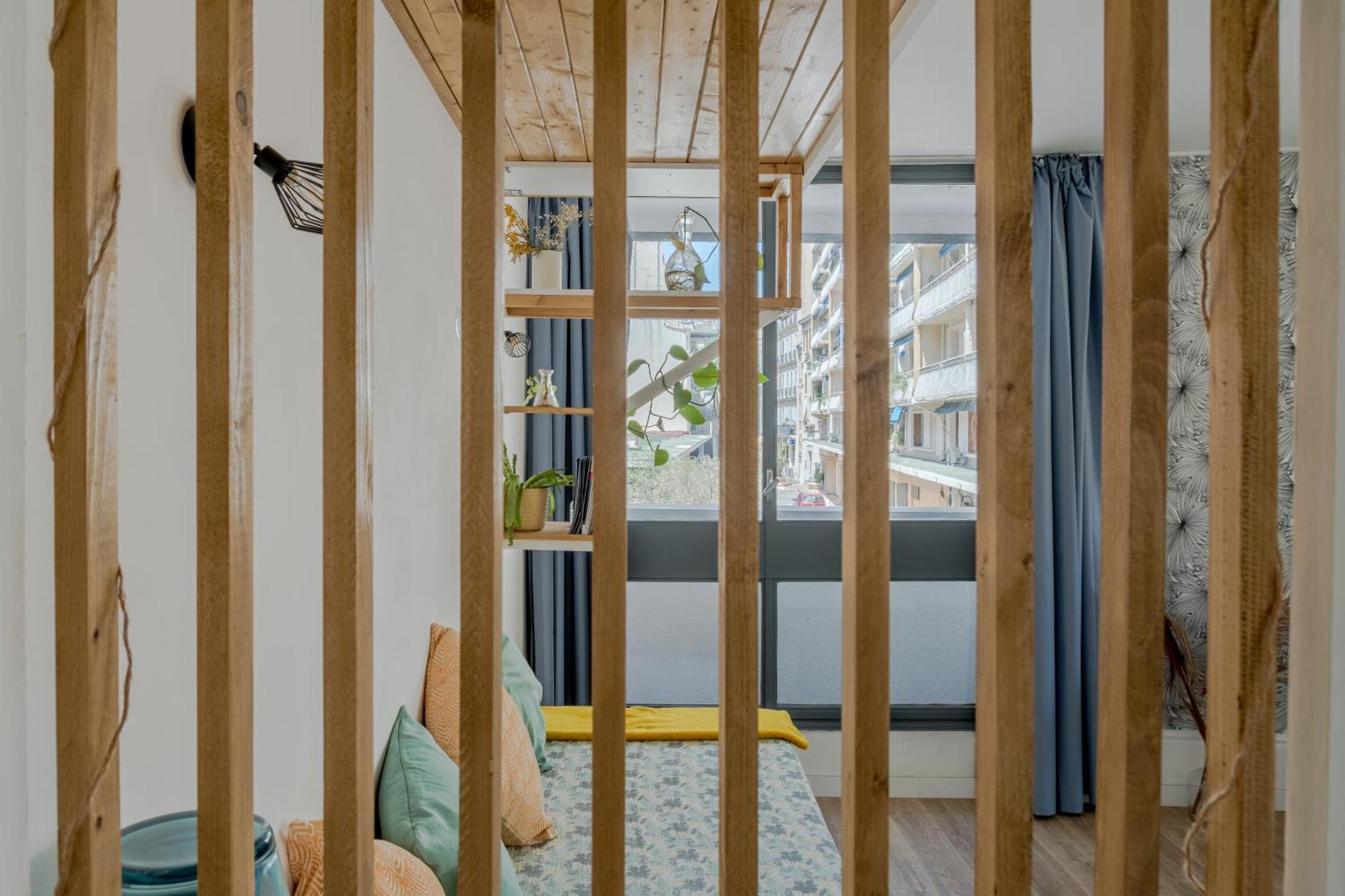 *Las Flores* Joli Studio Avec Balcon Marseille Kültér fotó
