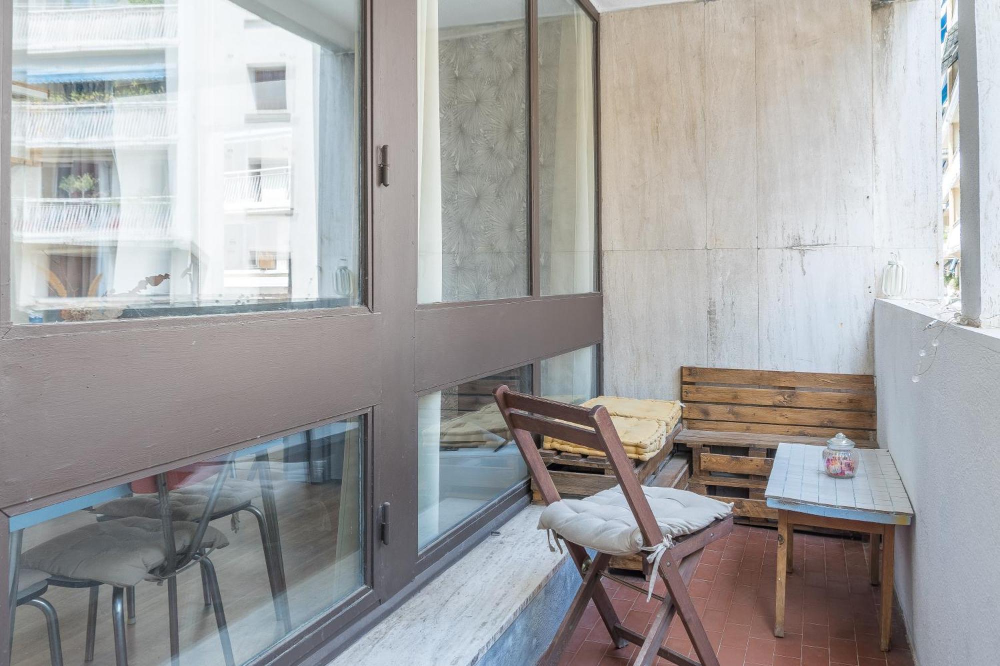 *Las Flores* Joli Studio Avec Balcon Marseille Kültér fotó