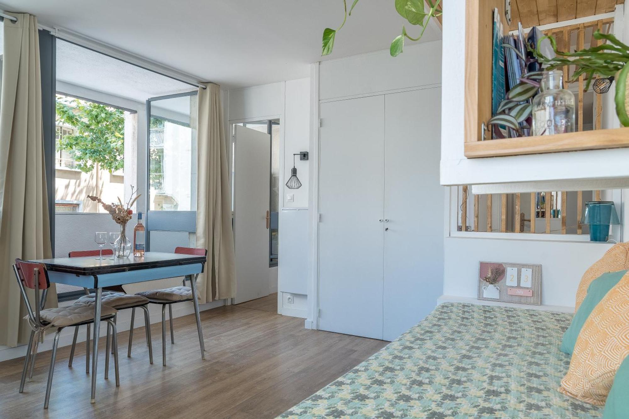 *Las Flores* Joli Studio Avec Balcon Marseille Kültér fotó